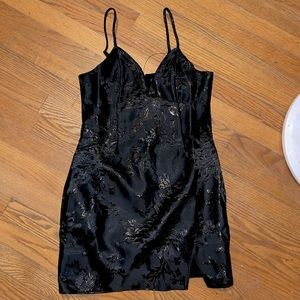 🔴SOLD🔴 🍋 | Black Slip Dress